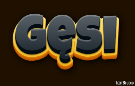 Gęsi Efekt tekstowy