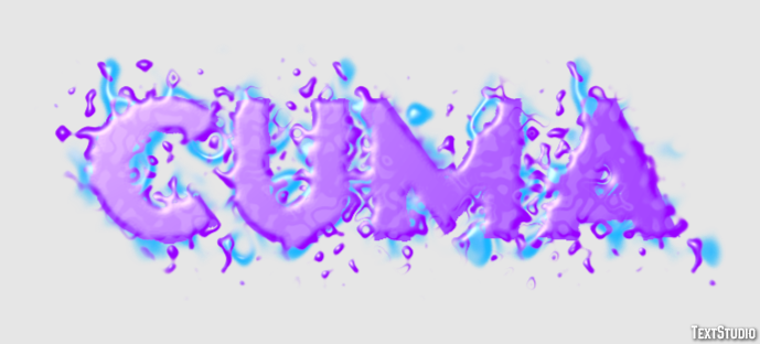 Cuma Text Effect