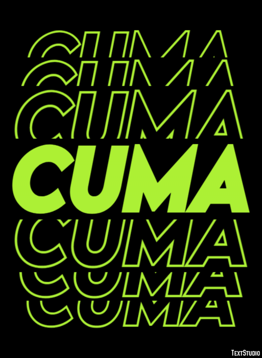 Cuma Text Effect
