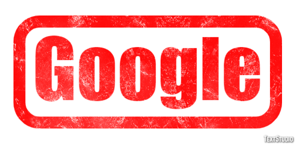 Google Tekst effect