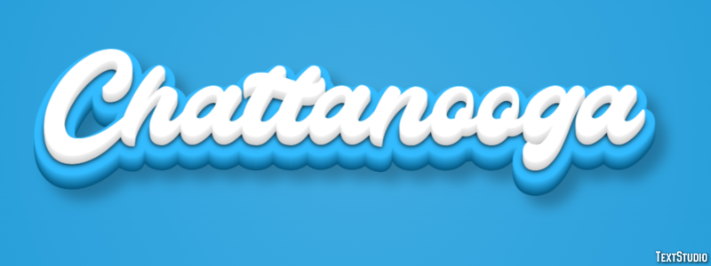 Chattanooga Tekst Effect