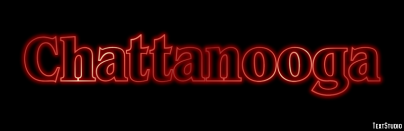 Chattanooga Tekst Effect