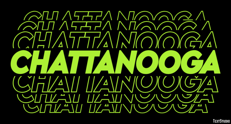 Chattanooga Efekt tekstowy