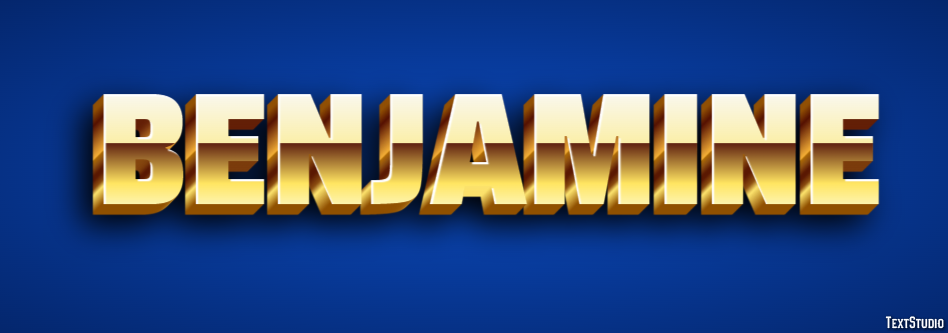Benjamine Text Effect