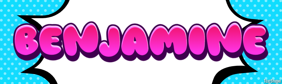 Benjamine Text effect