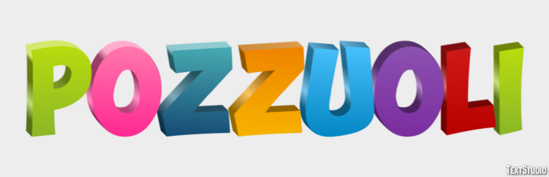 Pozzuoli Efeito de texto