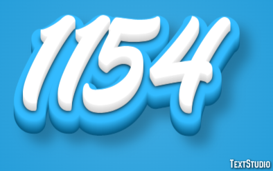 1154 Text Effect