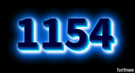 1154 Text Effect