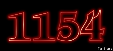 1154 Text Effect