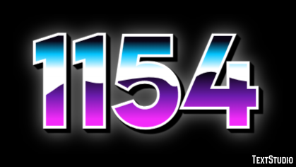 1154 Text Effect