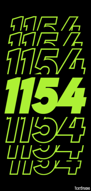1154 Text Effect