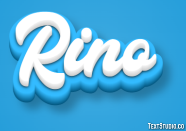 Rino Effetto testo