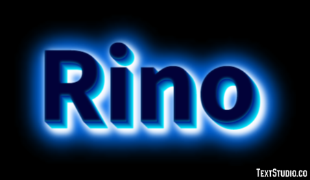 Rino Effetto testo