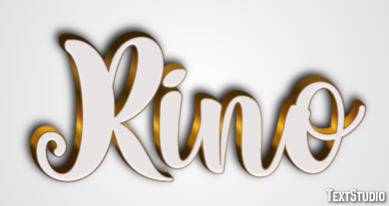 Rino テキスト効果
