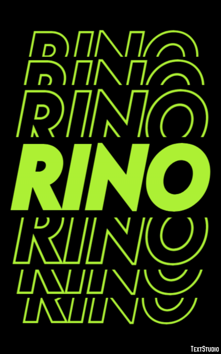Rino Effetto testo