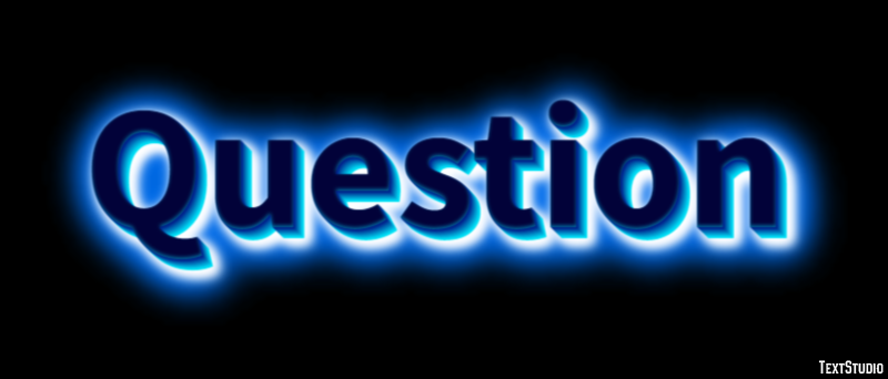 Question Text Effect