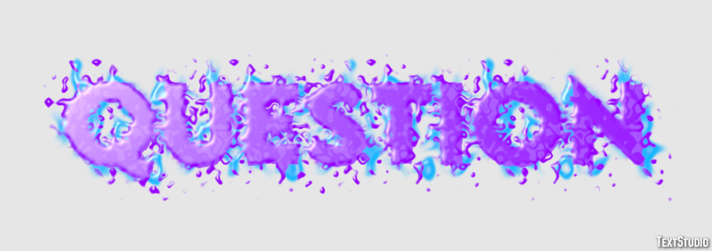 Question Text Effect
