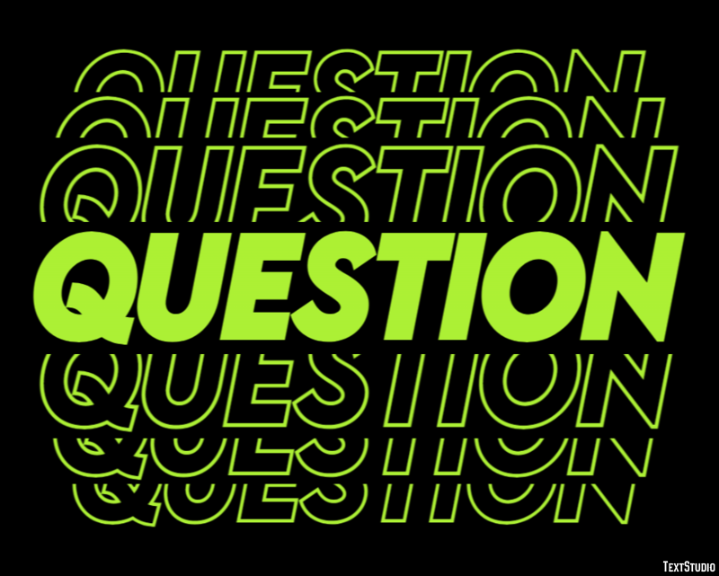 Question Text Effect