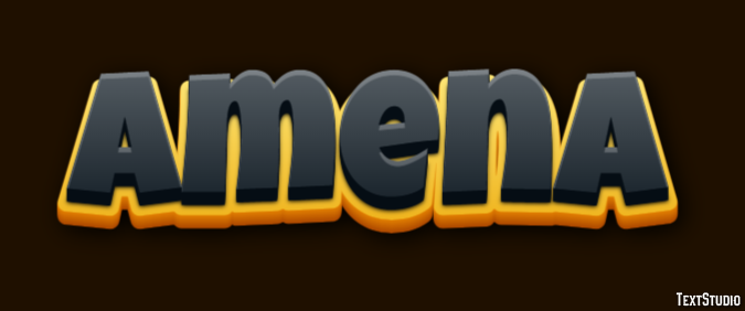 Amena Text Effect