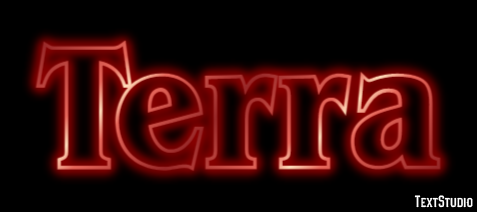 Terra Efekt tekstowy