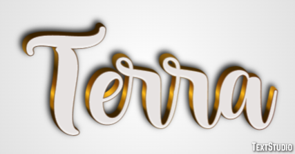 Terra Efekt tekstowy