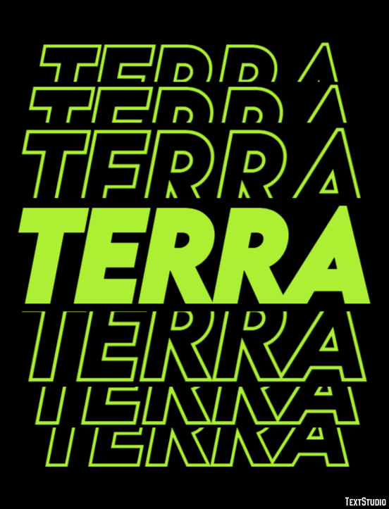 Terra Efekt tekstowy