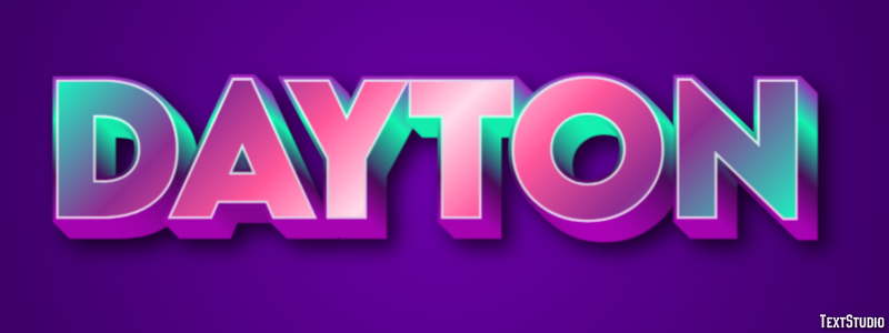 Dayton Efekt tekstowy