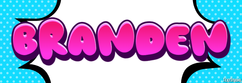 Branden Tekst Effect