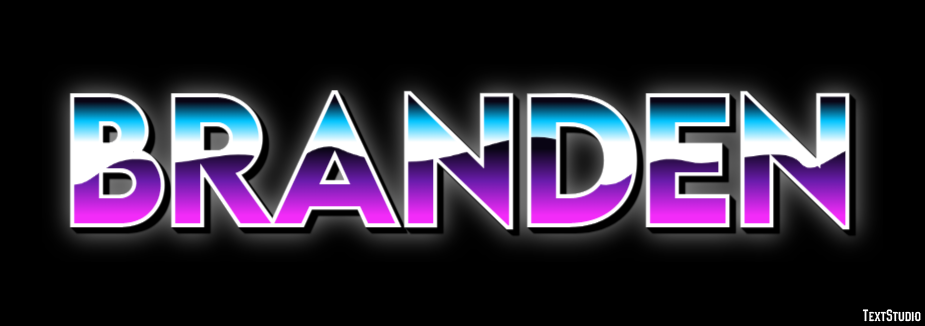 Branden Эффект текста