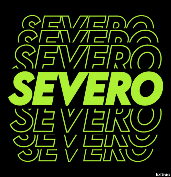 Severo Efeito de texto