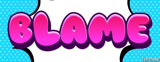 Blame Texteffekt