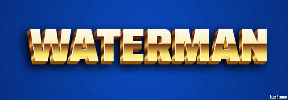 Waterman Effet de Texte