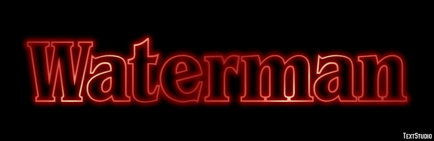 Waterman Tekst Effect