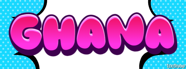 Ghana Effet de texte
