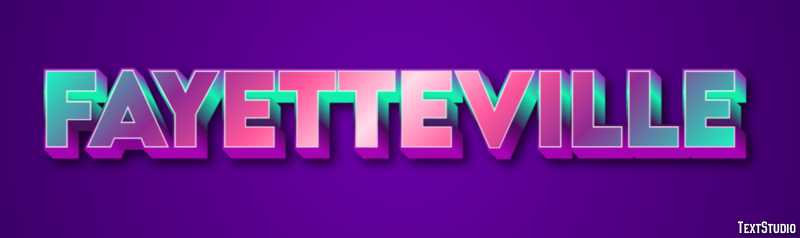 Fayetteville Efekt tekstowy