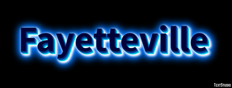 Fayetteville Effetto testo