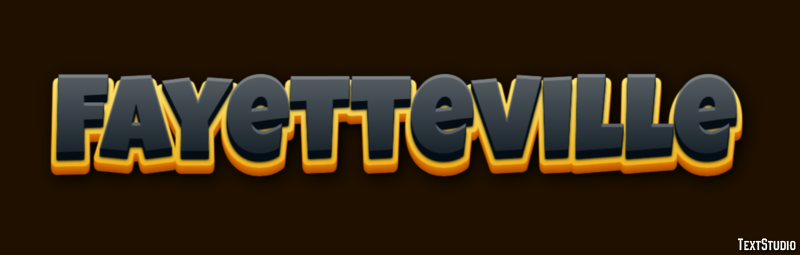 Fayetteville Effetto testo