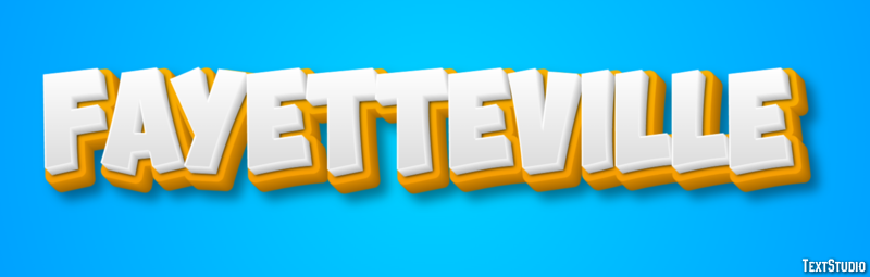 Fayetteville Efekt tekstowy