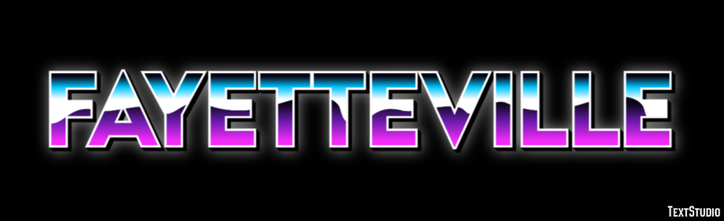Fayetteville Effetto testo