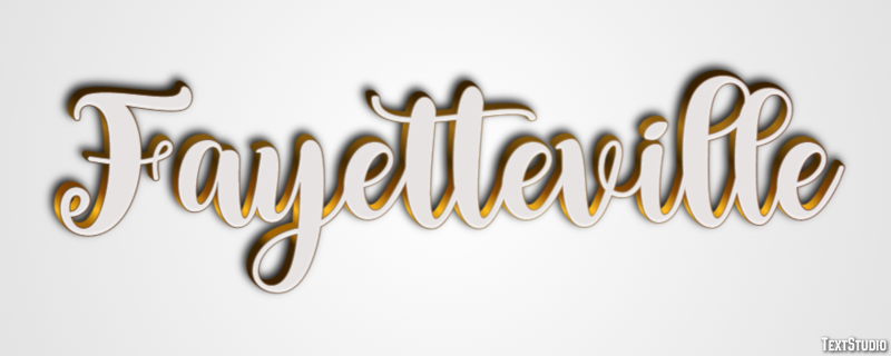 Fayetteville Effetto testo