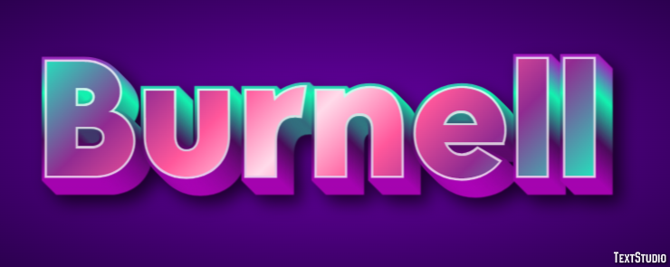 Burnell Text Effect