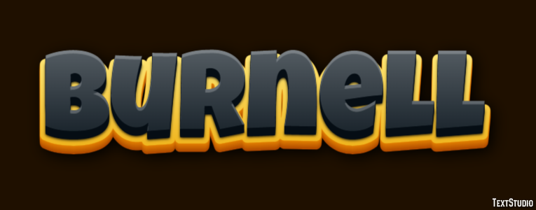 Burnell Text effect