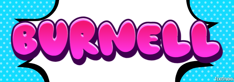 Burnell Texteffekt