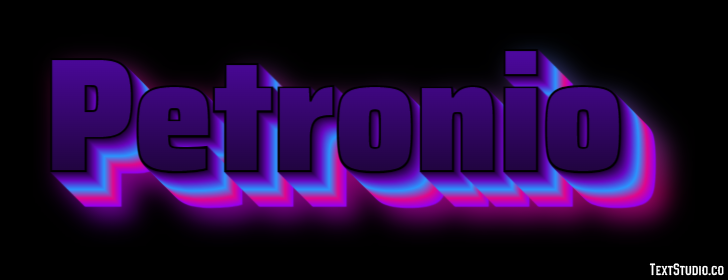 Petronio Effetto testo