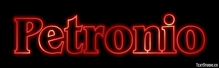 Petronio Effetto testo