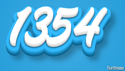 1354 Efecto de Texto