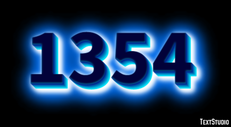 1354 Efecto de Texto