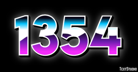 1354 Efecto de Texto