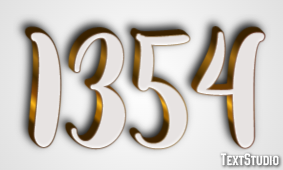 1354 Текстовый эффект
