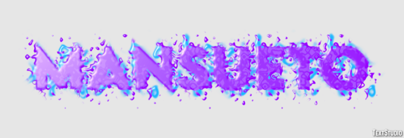 Mansueto Effetto testo